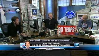 Brad Richards On Boomer & Carton Sept 6 2011