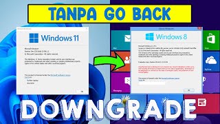 Cara Mengembalikan Windows 11 Ke Windows 8.1 Tanpa Hilang Data