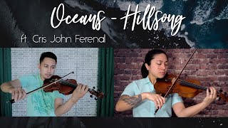 Oceans - Violin Cover with FREE Music Sheet [Riya Jane Yulde ft Cris John Ferenal]