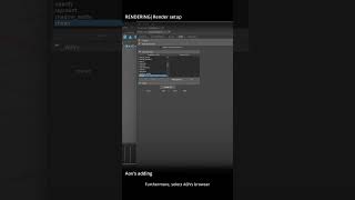 02. Maya -Render Setup: AOVs Adding