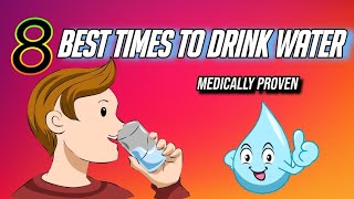 8 BEST TIMES TO DRINK WATER|BEST TIME FOR DRINKING WATER|mediline plus