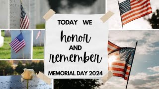 Memorial Day | Remember Our Fallen Hero's | Pastor Pat Rankin ~ May 26, 2024