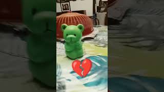 bombastic smart green bear