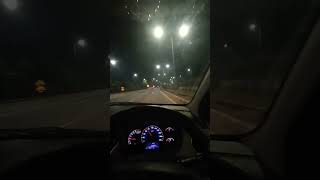 Night Driving Status 🫶||Beautiful Street light 🚨||Hyundai i10 #status #car #night #drive #road