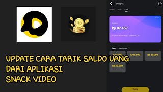 Update Cara Tarik Saldo Uang Dari Aplikasi Snack Video | Cara Menarik Uang Snack Video