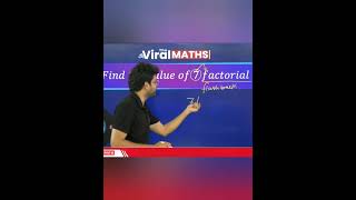 factorial value | math's short trick | viral math's | treading video| navneet sir #adda247