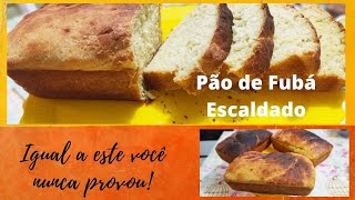 PÃO DE FUBÁ ESCALDADO DA ALEMANHA | COMO FAZER PÃO | Receita Familiar