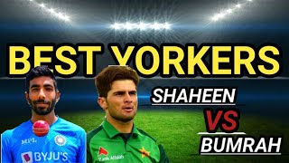 jaspirit Bumrah  vs shaheen  Afridi Bowled Yorker wickets  |  shaheen vs Bumrah  |