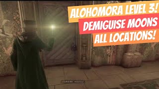 Get Alohomora lvl 3 FAST | All 13 Demiguise Moon Locations pt.2