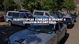 „The Thin Blue Line“ tribute cop-car Germany & friends @ ZOLLKRIMINALAMT KÖLN 7/19