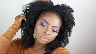 PURPLE SMOKEY EYES ft.  Makeup Geek Eyeshadows | Loveglam