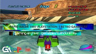 Rapid Racer 1997 Retro Gaming PlayStation 1 - Gameplay by Tom - Retro Gameplay Gaming Teaser