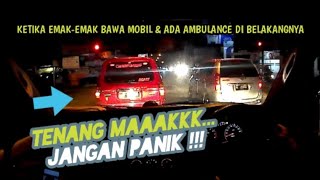 #76 JANGAN PANIK !!! saat di lampu merah ada AMBULANCE di belakang