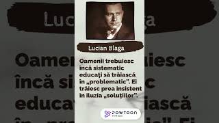 Lucian Blaga omul problematic #shorts