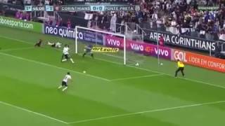 Gol de jadson Corinthians vs ponte