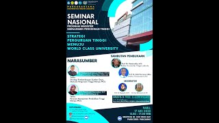 Seminar Nasional Program Studi Magister Manajemen Pendidikan Tinggi