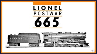 665 Lionel Postwar Locomotive (c.1955) / Bonk’s Trains on the Sharpnack Limited