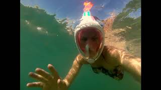 Maschera da Snorkeling Easybreath di Subea by Decathlon