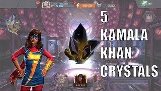 Marvel Contest of Champions | 5 KAMALA KHAN CRYSTALS!