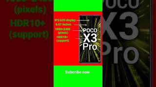 poco x3 pro full specs   #shorts