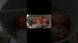 Pork stuffed tomato - Cà chua nhồi thịt #shorts