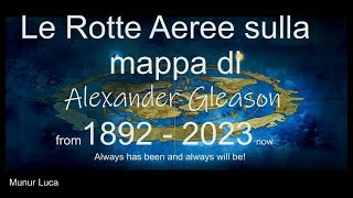 Le Rotte Aeree - Sulla Mappa Di A. Gleason