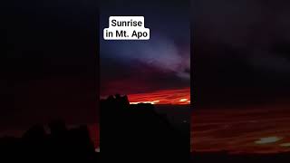 Sunrise in Mt. Apo