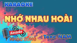 Nhớ Nhau Hoài Karaoke - Tone Nam - Karaoke Nhạc Sống Sóc Trăng