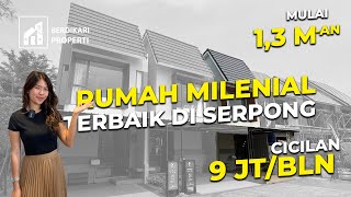 RUMAH MILENIAL TERBAIK DI SERPONG - CITRA GARDEN SERPONG TYPE HARMONY 5X12