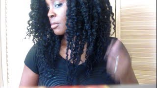 Natural Hair Braid Out (No Products Used).