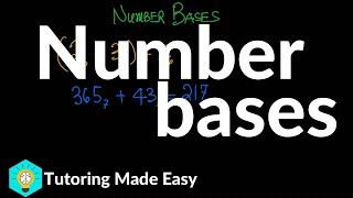 MATHEMATICS || Number Bases | Lecture | #maths