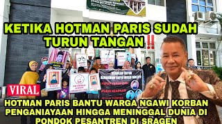 HOTMAN PARIS BANTU KELUARGA DAFFA KORBAN PENGANIAYAAN DI PONDOK PESANTREN DI SRAGEN