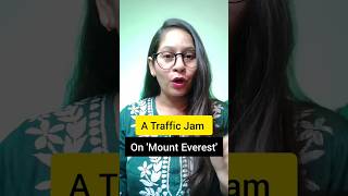 Crowd On Mount Everest😲 #youtube #shortvideo #shortsvideo