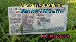 Uang kuno 50000 soeharto tahun 1995 || Uang langka || uang lama