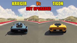 Lampadati Tigon Vs Benefactor Krieger - Speed Test - GTA 5 Online