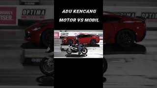 Drag race motobike vs supercar 🔥🔥