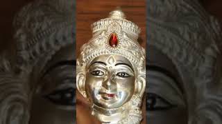 Lakshmi face decoration/Lakshmi idol #lakshmipuja lakshmi#lakshmidevi