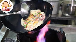 锅气大火快炒各种小菜与海鲜 Amazing Wok Skills Cooking With Extream High Fire Chinese Muslim Friendly Malaysia