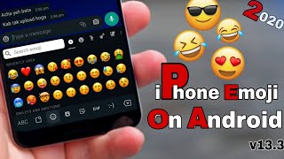 how to get iPhone imoji in android 😱💯 || iPhone ke🔥 imoji android phone me Kaise le free easy ❣️