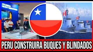 Peru CONSTRUIRA Buques y Blindados 🇨🇱 #Chile #Valparaiso #ViñaDelMar #BioBio #GranSantiago