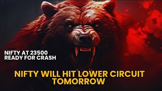 Nifty Will Crash !!!   #nifty #stockmarketcrash2024  #stockmarketcrash