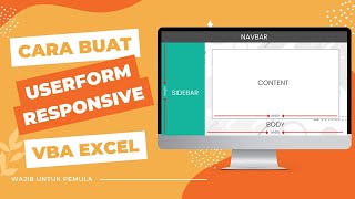 Cara Membuat Userform Responsive VBA Excel | How to Make Responsive Userform VBA Excel