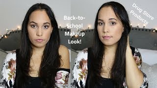 Back-to-School Makeup Look! Using All Drug Store Products| JasminJimenez92