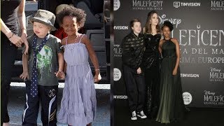 Avete più visto Shiloh e Zahara, le figlie di Brad Pitt e Angelina Jolie Sul red carpet, hanno ruba