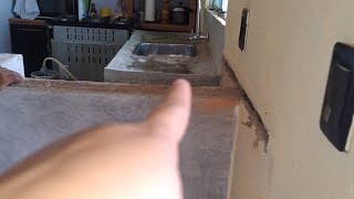 DERRUBEI A BANCADA DE CONCRETO + MATERIAL ESCOLA DA MINHA IRMÃ