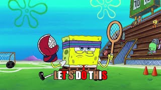 Spongebob Domination in Sports on Nickelodeon all-star brawl