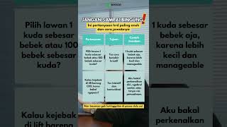 JANGAN BINGUNG! INI LIST PERTANYAAN INTERVIEW KERJA ANEH HRD DAN JAWABANNYA