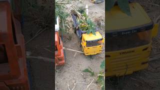 New RC Truk Tree Mobil Mobilan Dam Truk Excavator Truk Oleng Tronton Pasir Beko Tayo #shorts #rc