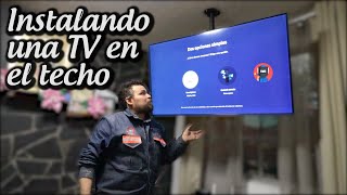 Cómo instalar un soporte de techo para pantalla (TV) - El Maestre