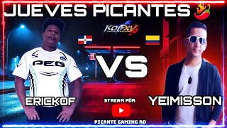 KOF XV 🌶-ERICKOF (ANDY-LEONA-RYO) VS YEIMISSON (BLUE MARY-LEONA-HEIDERN) | FT5